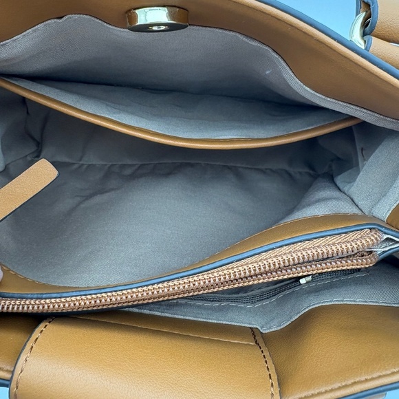 Brown and Black Designer Tote Bag - Picture 11 of 15